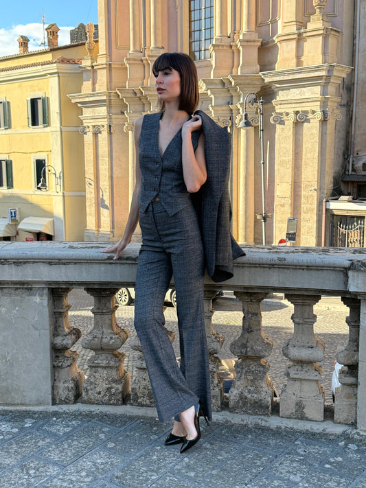 Giacca monopetto principe di Galles - Silence Limited