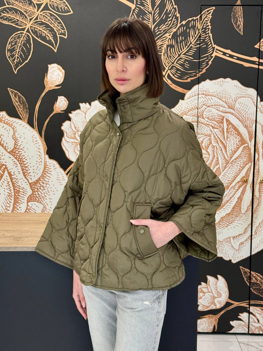 Giacca trapuntata verde - Vicolo