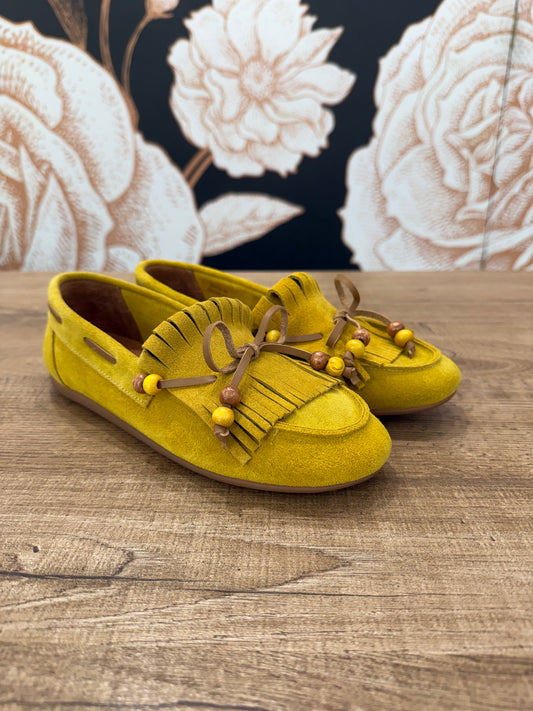 Mocassino in camoscio taxi - Ovyè