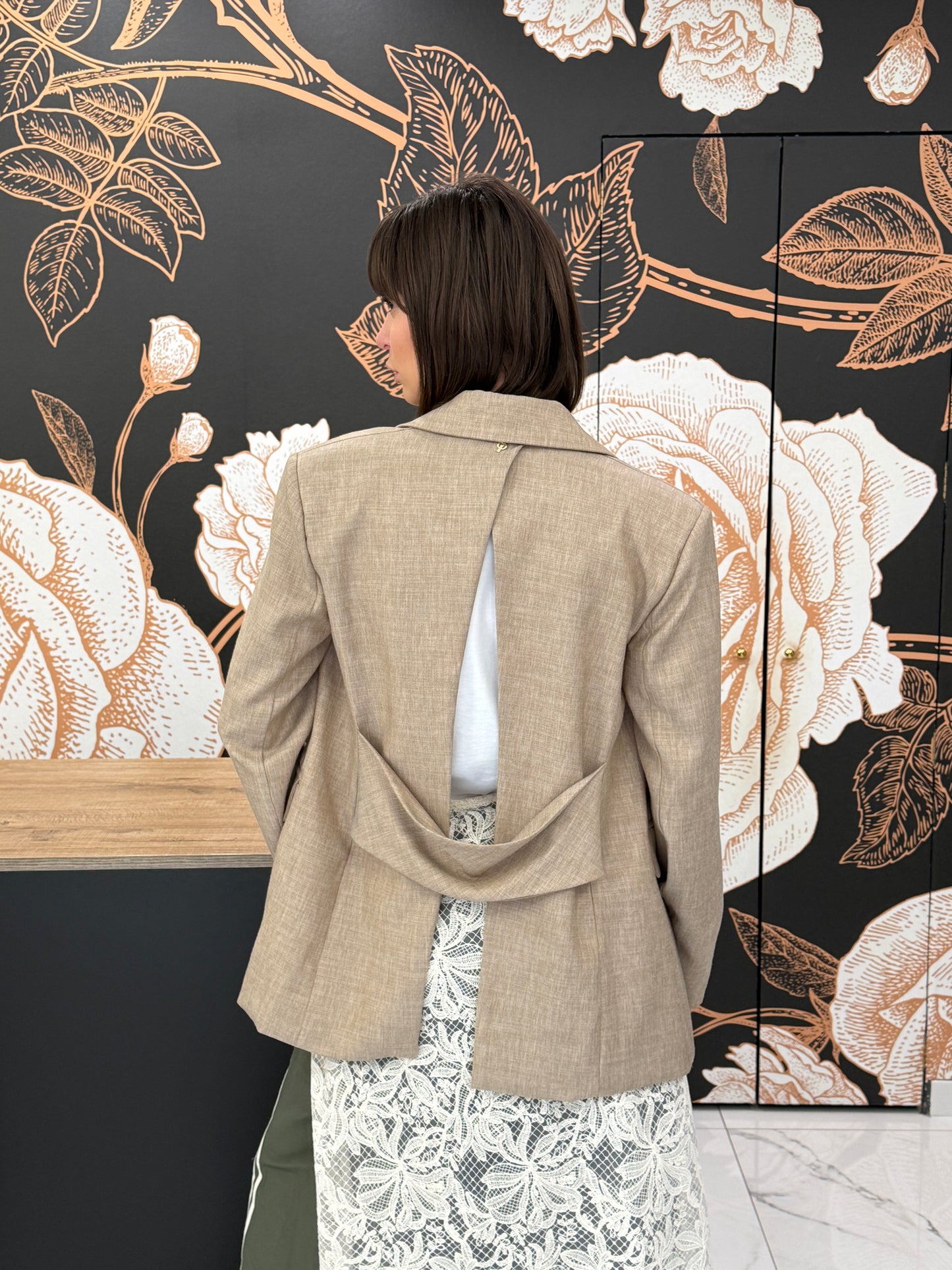 Blazer con apertura posteriore - Philia Loft