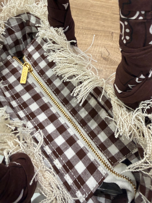 Borsa small Ibiza in canvas - Vicolo