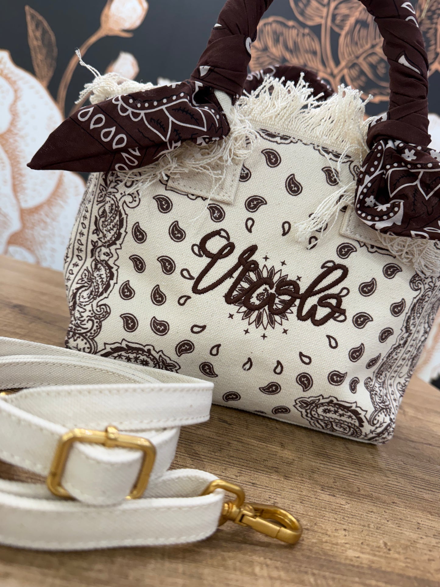 Borsa small Ibiza in canvas - Vicolo