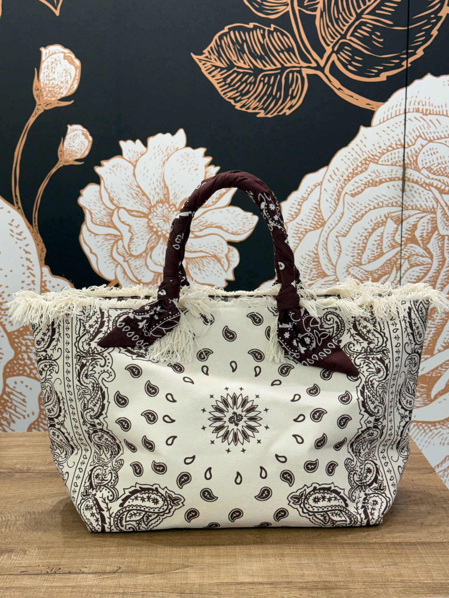 Borsa big Ibiza in canvas - Vicolo