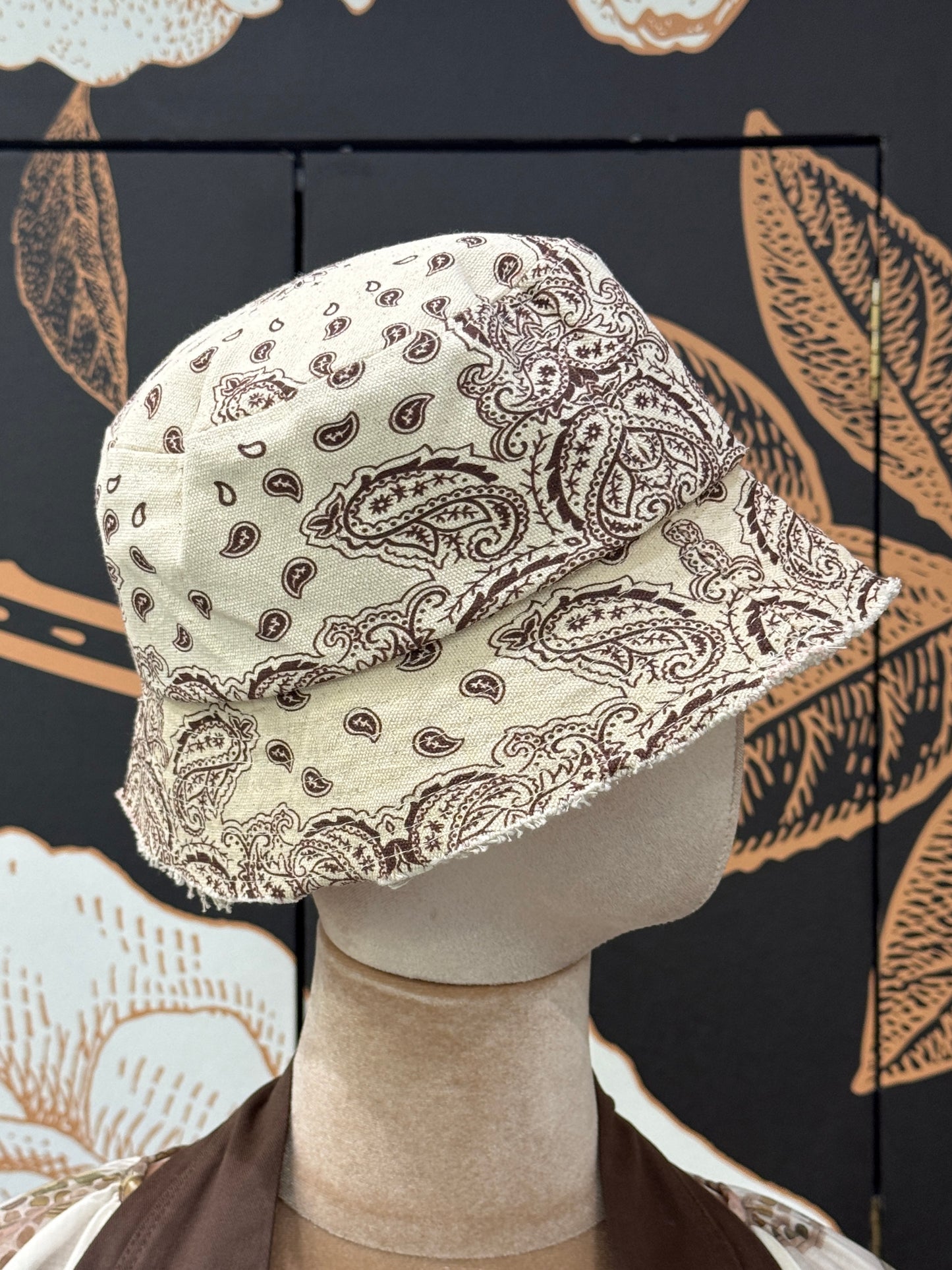 Cappello bucket con stampa paisley - Vicolo
