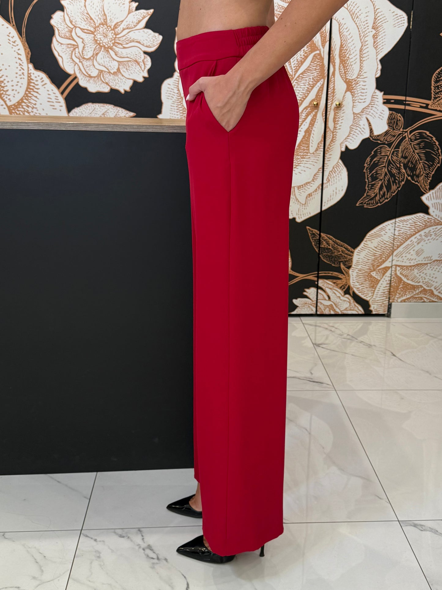 Completo Giacca monopetto e Pantalone rosso - kontatto