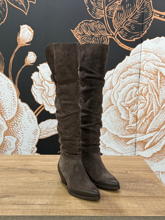 Texano In Camoscio gambale alto - Ovyé