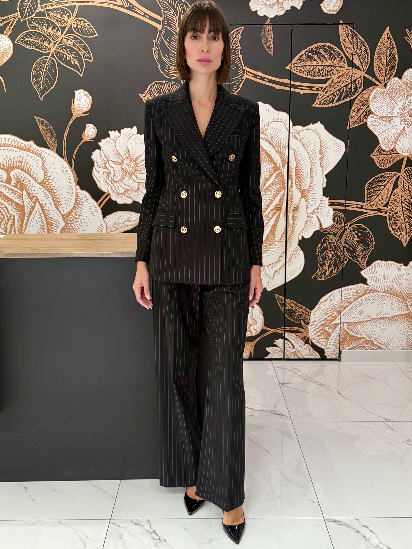 Giacca doppiopetto Stripe - Silence Limited