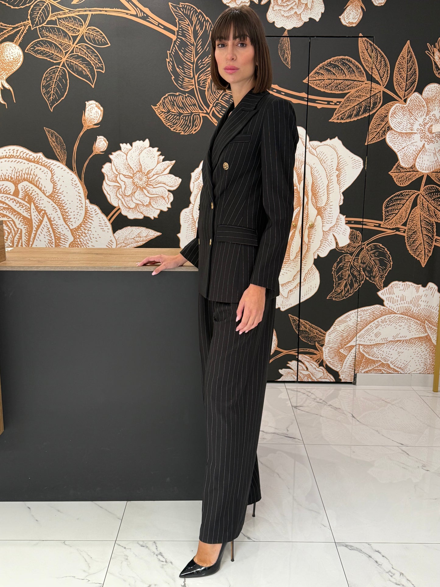 Giacca doppiopetto Stripe - Silence Limited