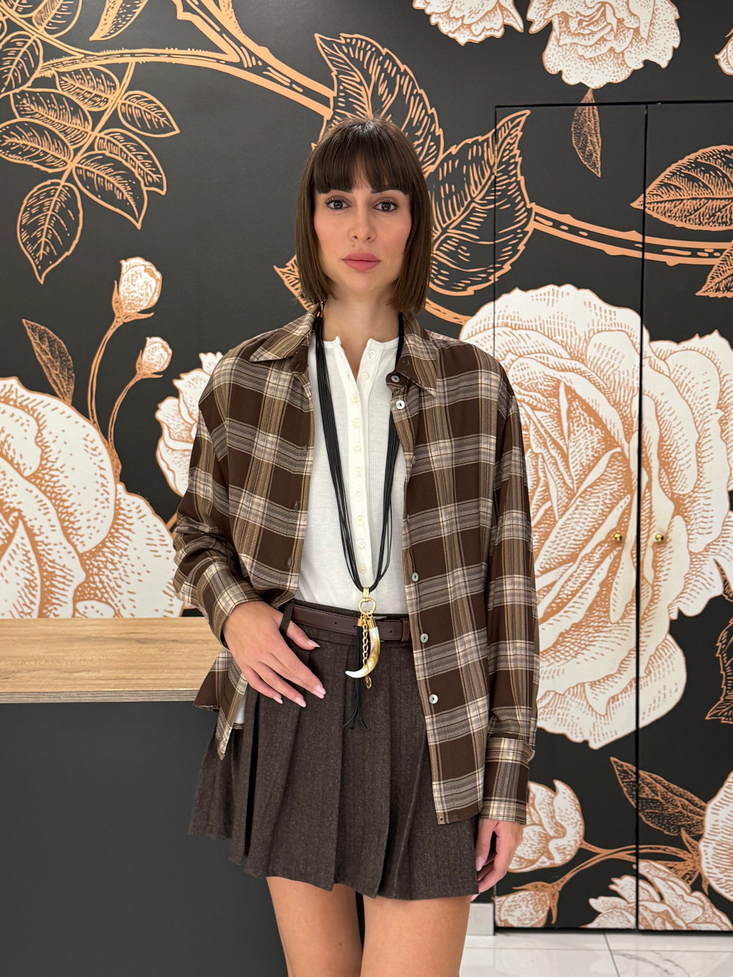 Camicia fantasia check - HaveOne