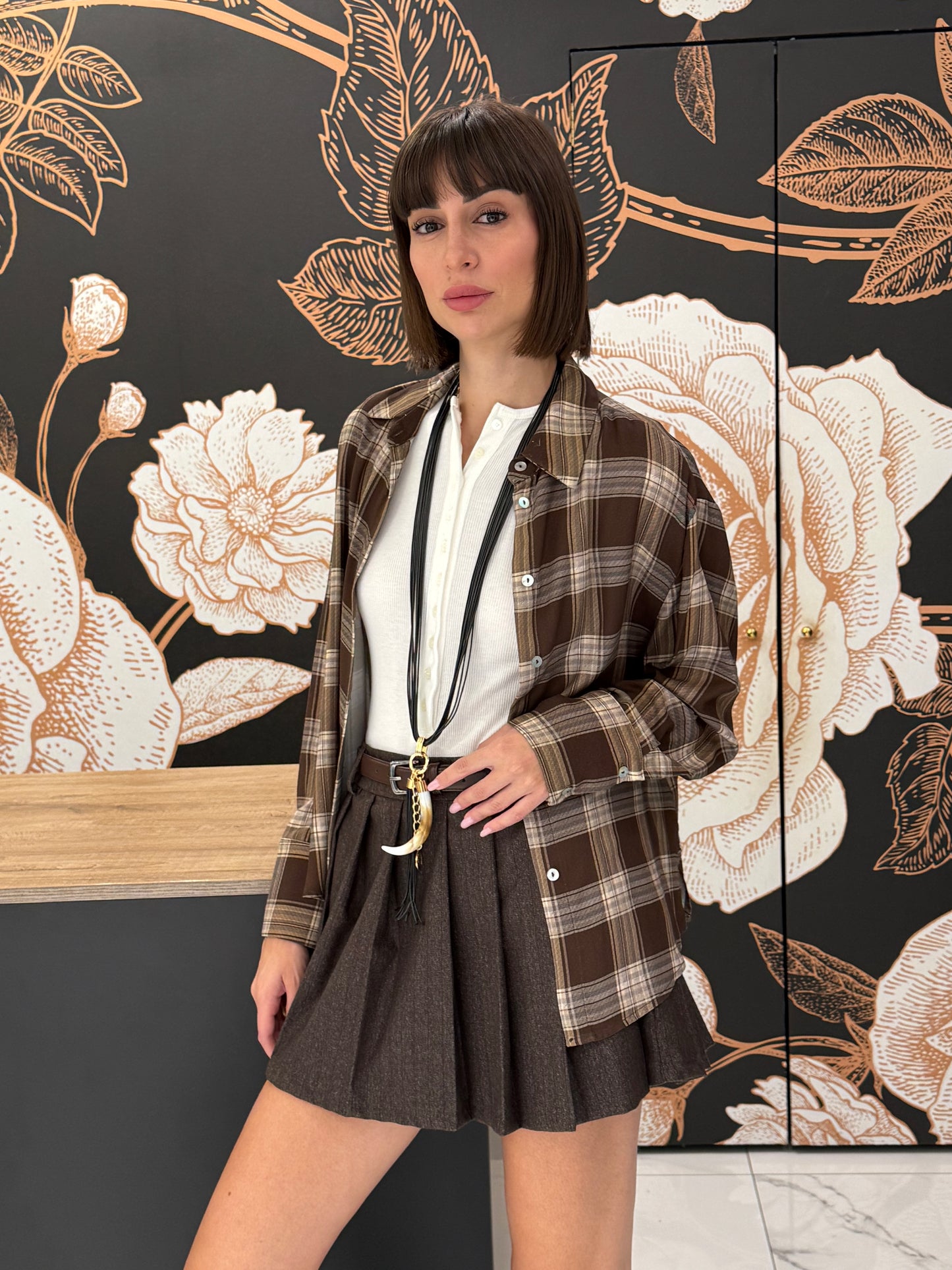 Camicia fantasia check - HaveOne