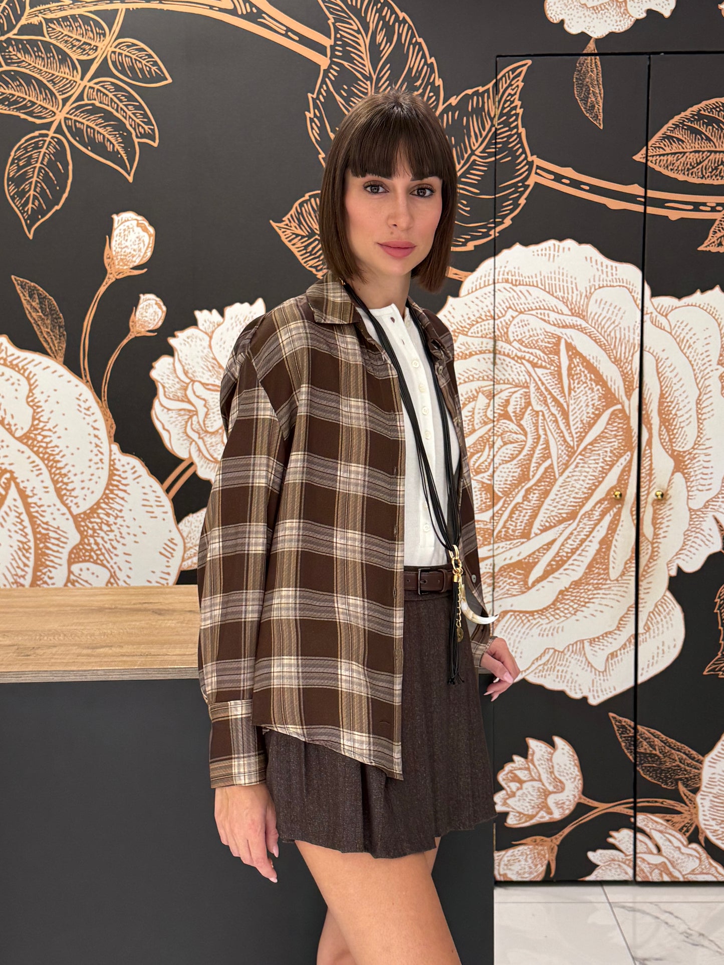 Camicia fantasia check - HaveOne