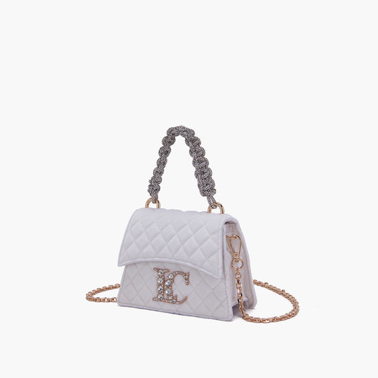 Mini borsa a mano avorio