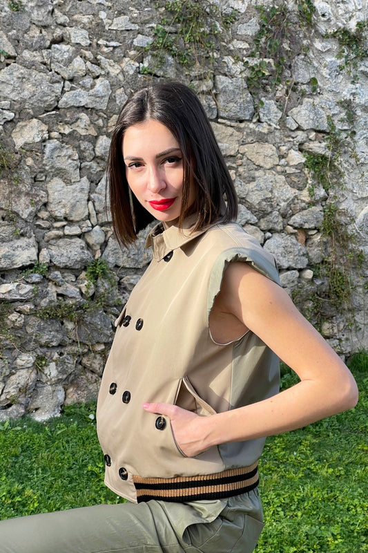 Gilet doppio tessuto - Souvenir Clubbing