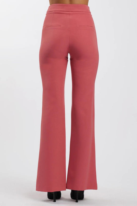 Pantalone Flare Ombretto