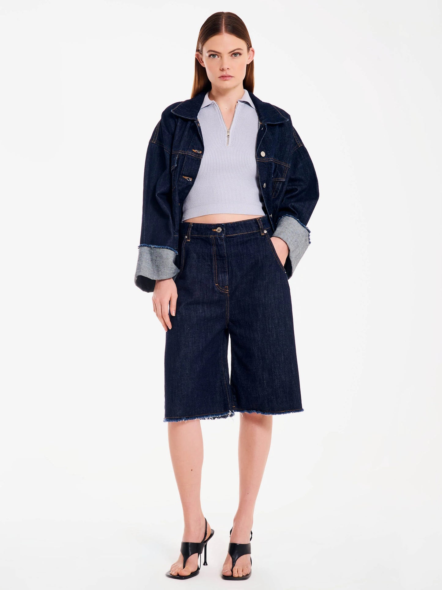 Bermuda jeans blu - Vicolo
