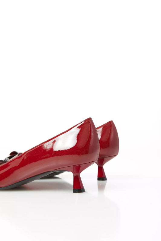 Décolleté in vernice rubino - Ovyé