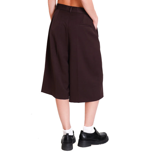 bermuda con pinces moro - Vicolo