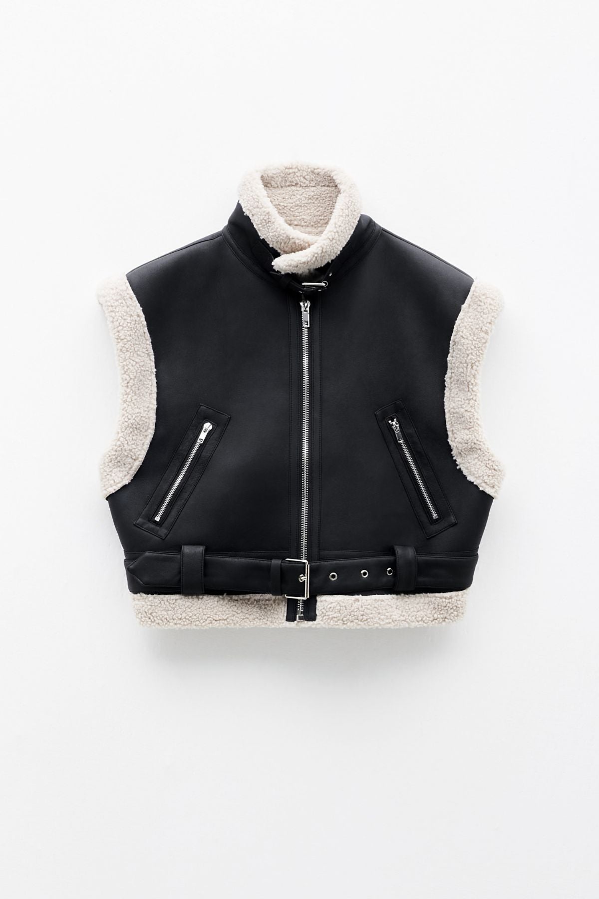 Gilet montone nero - Eleh