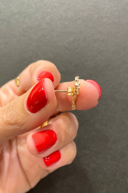 Mono orecchino fiore - Emporio Club Bijoux