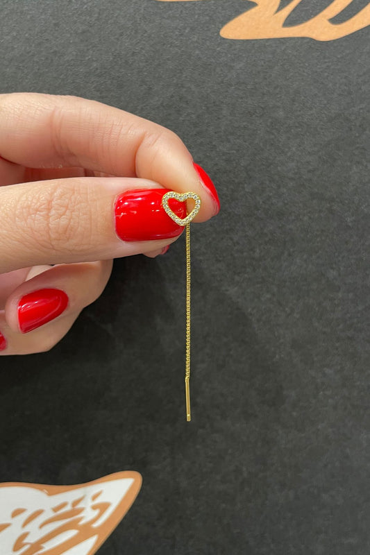 Orecchino saliscendi in diversi modelli - Emporio Club Bijoux