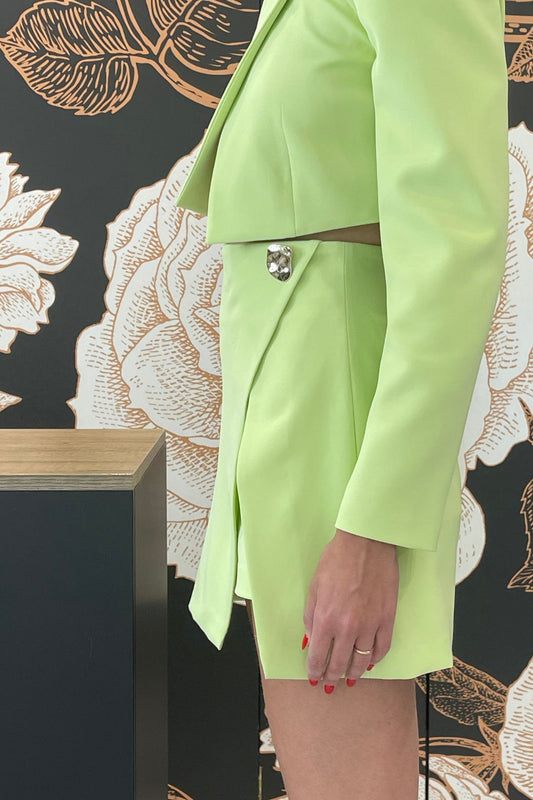 Skirt - Shorts Metal light green - Silence Limited