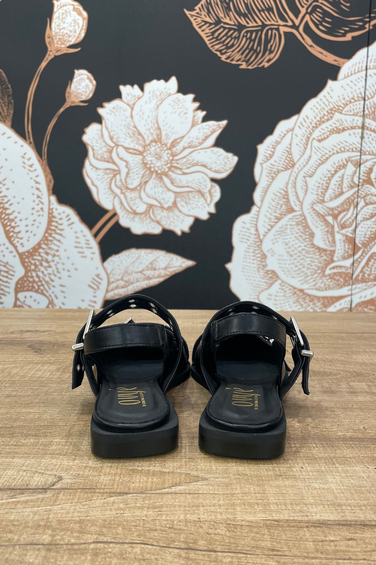 Slingback flat doppia fibbia - Ovyè