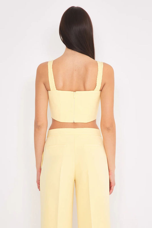 Top Britney Crop new lemon - Silence Limited