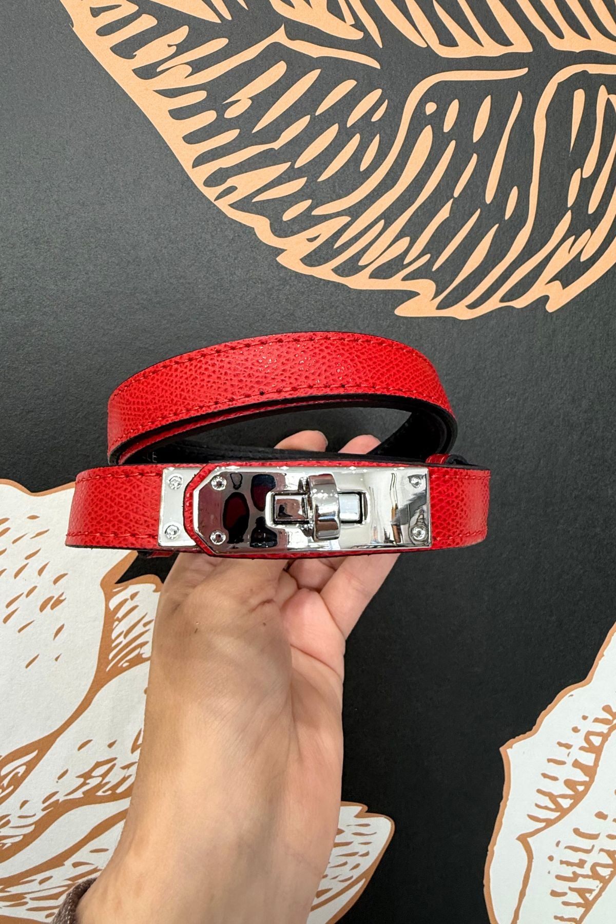 Cintura in pelle modello 'Hermes' vari colori - Emporio Club