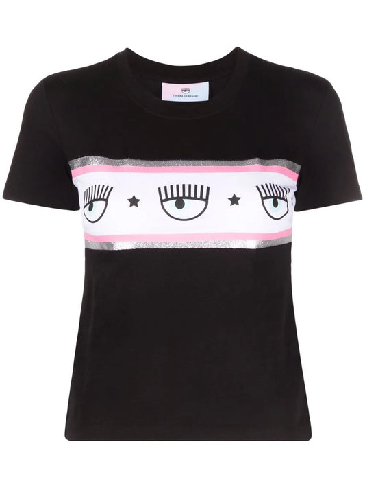 T-Shirt Black con stampa