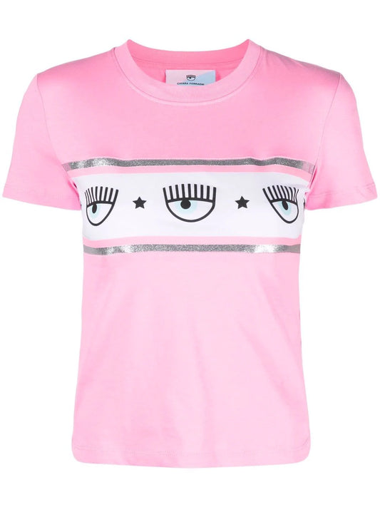T-Shirt Pink con stampa