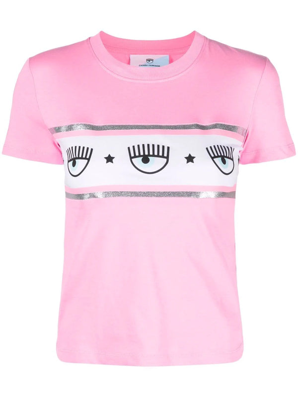 T-Shirt Pink con stampa