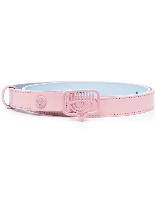 Cintura rosa con fibbia