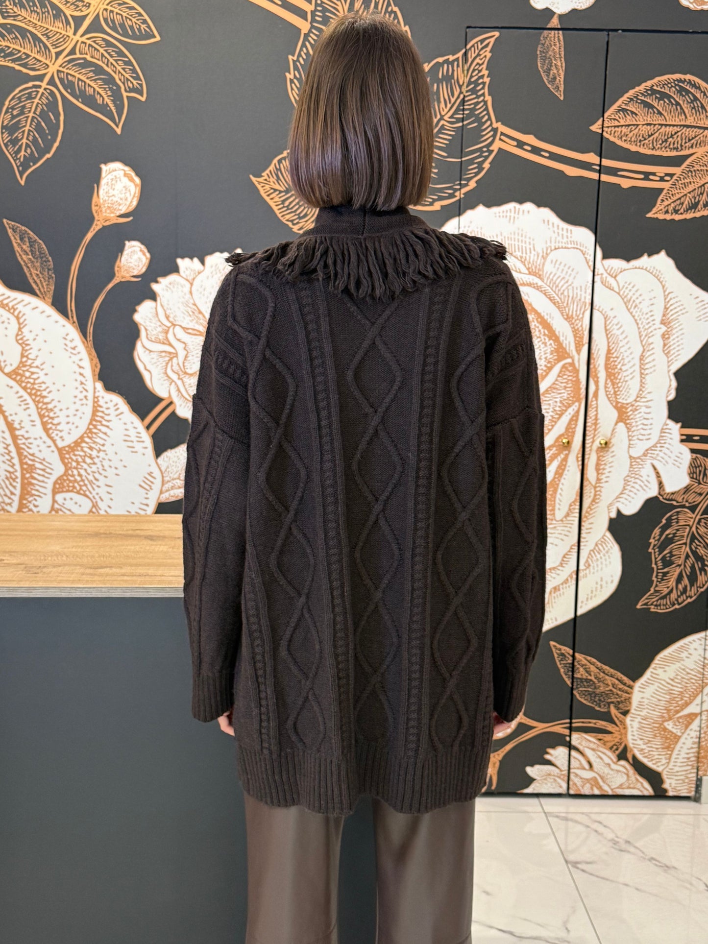 Cardigan frange - Kontatto