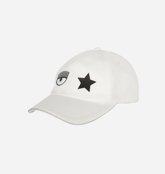 Baseball CAP Eye Star White