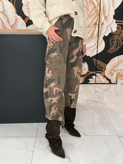 Pantalone cargo camouflage - HAVEONE