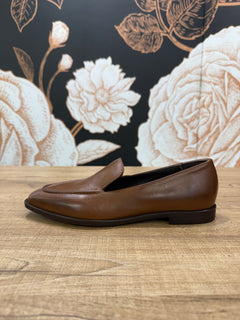 Mocassino in pelle marrone cuoio - Ovye’