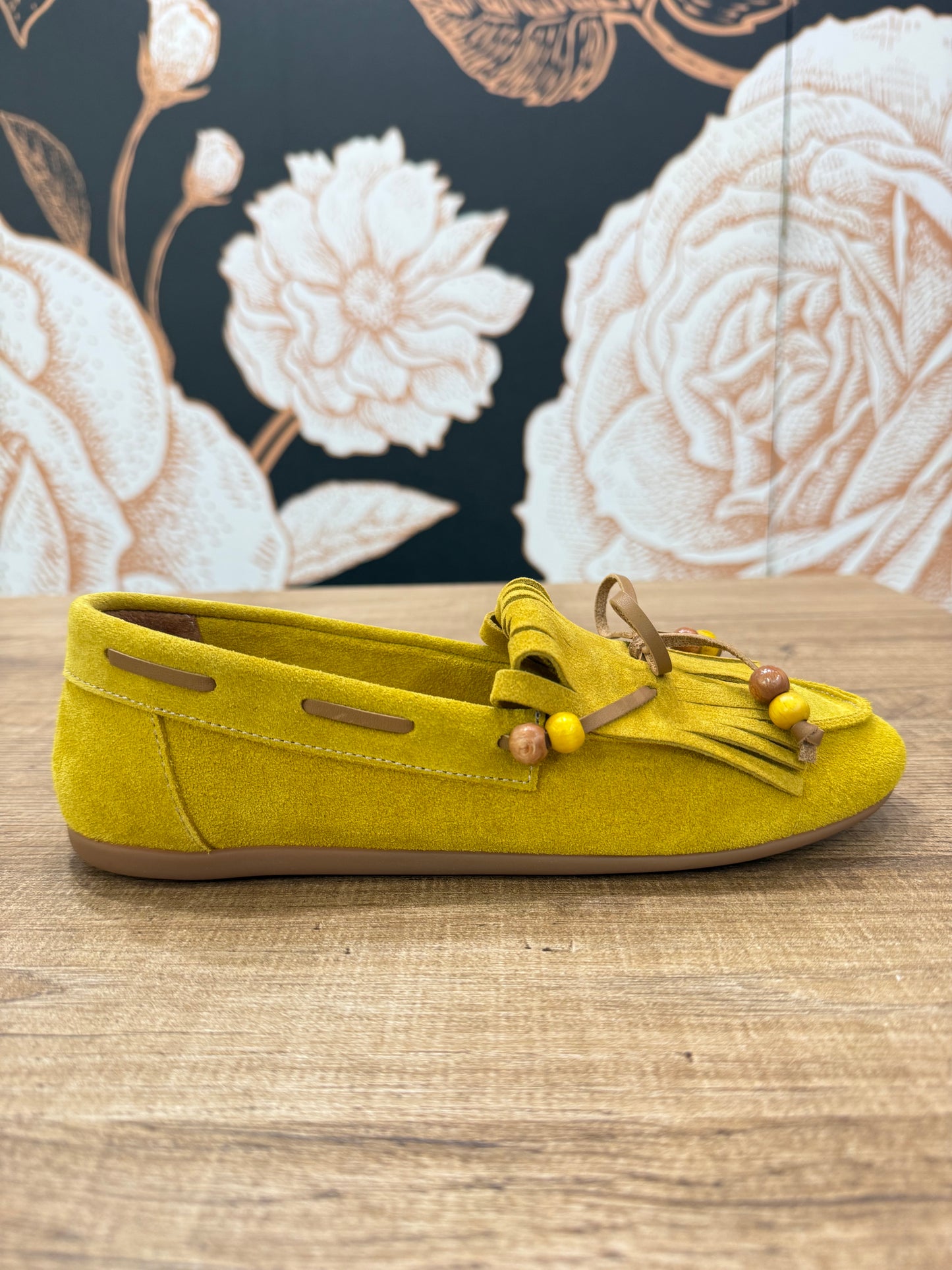 Mocassino in camoscio taxi - Ovyè