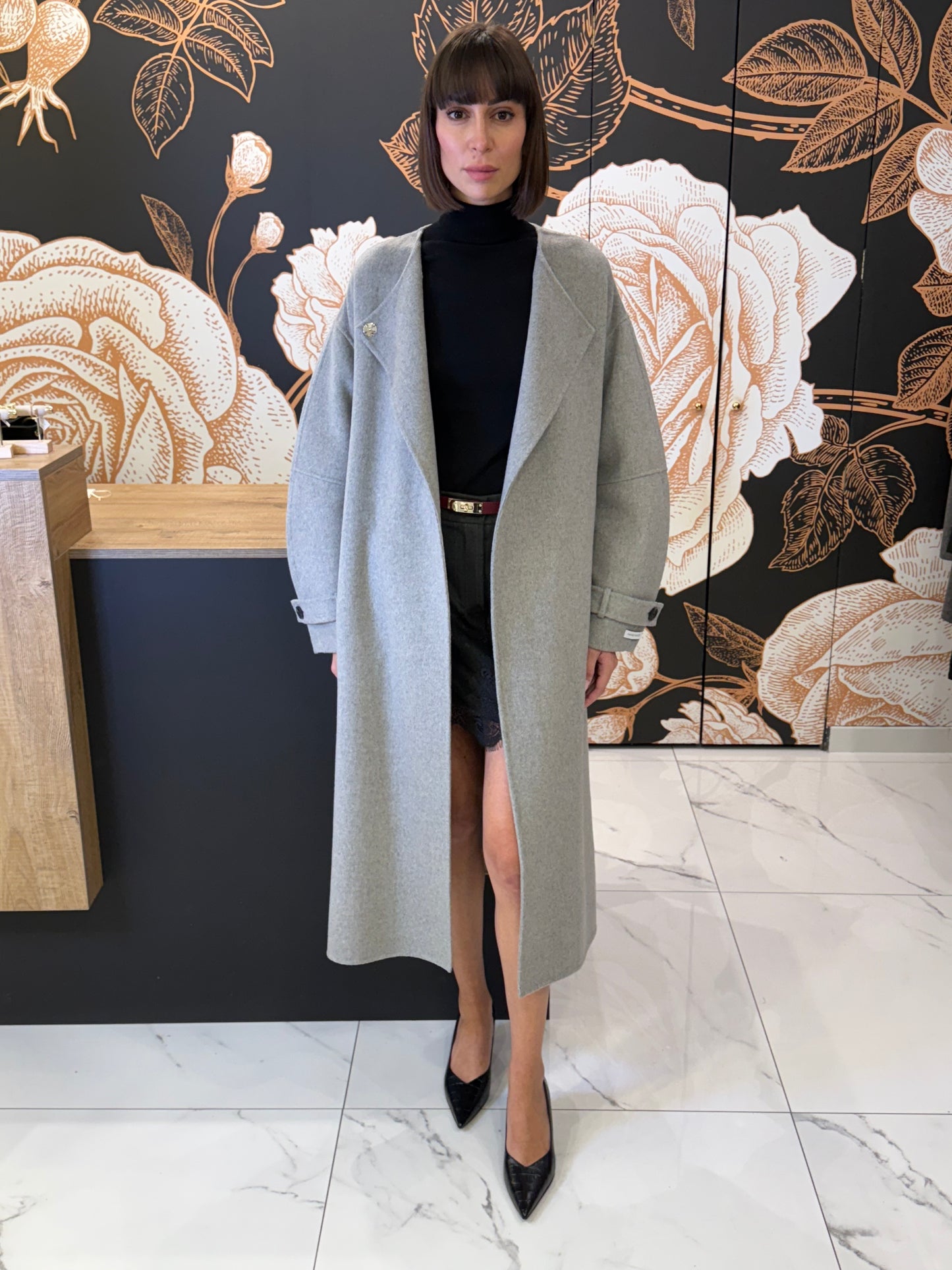 Cappotto Hand Made grigio - HaveOne