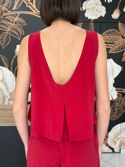 Top cropped giro manica India - Haveone