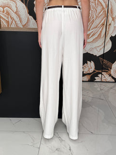 Pantalone pinces bianco - Haveone
