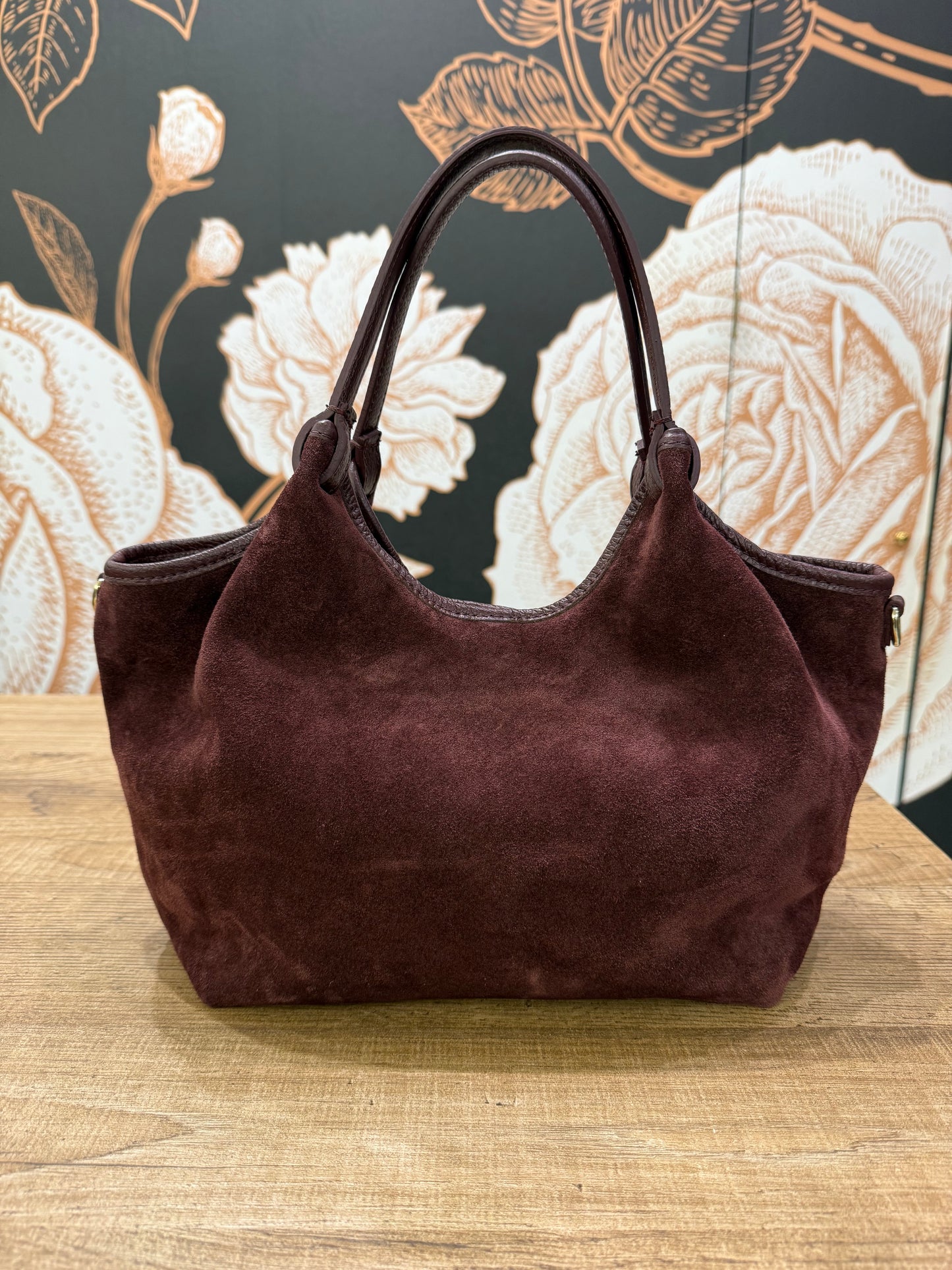 Borsa Soft color burgundy - Emporio Club