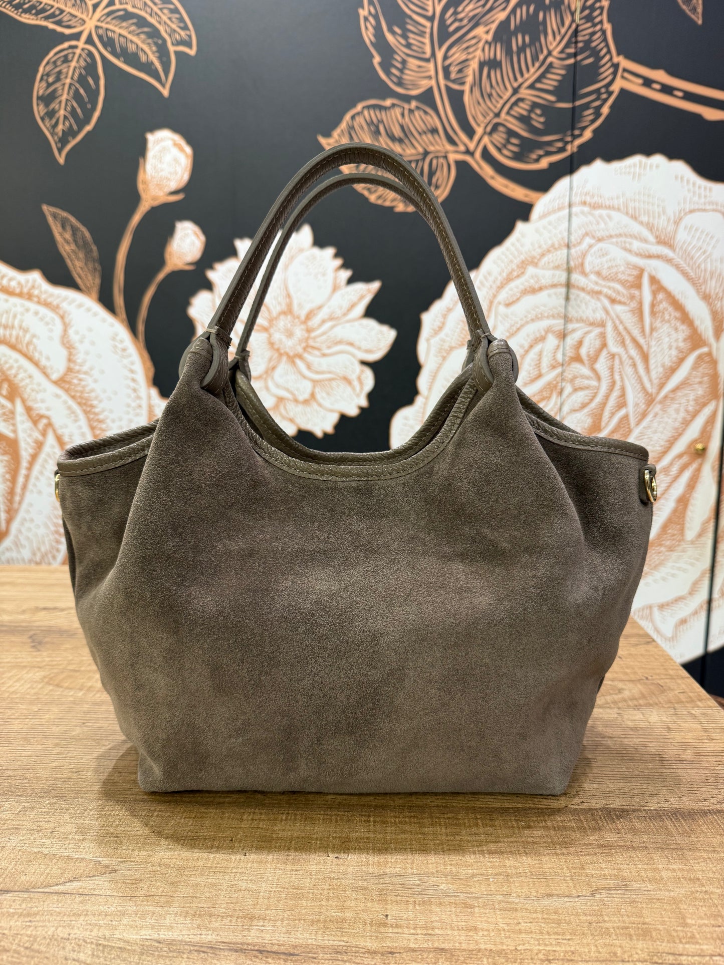Borsa Soft color taupe - Emporio Club