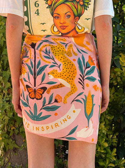 Gonna pareo Mexico colore rosa - Haveone