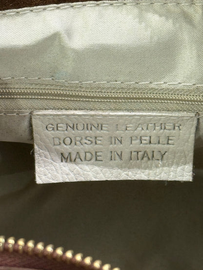 Borsa Retrò in suede colore  sigaro - Emporio Club