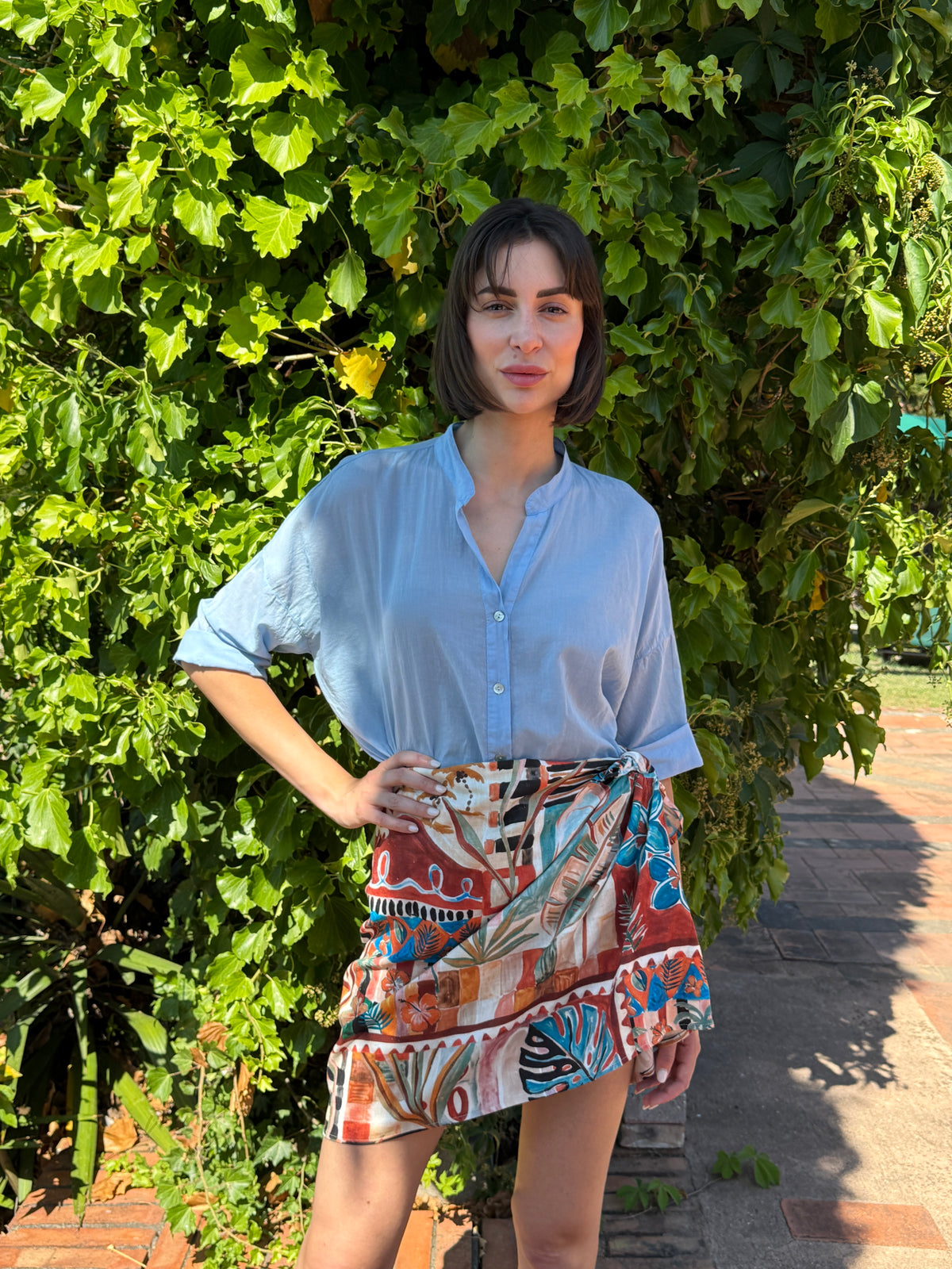 Gonna pareo fantasia multicolor - Philia Loft