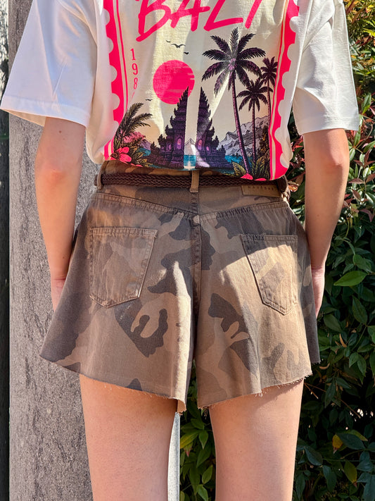 Shorts farfalla fantasia camouflage - HaveOne