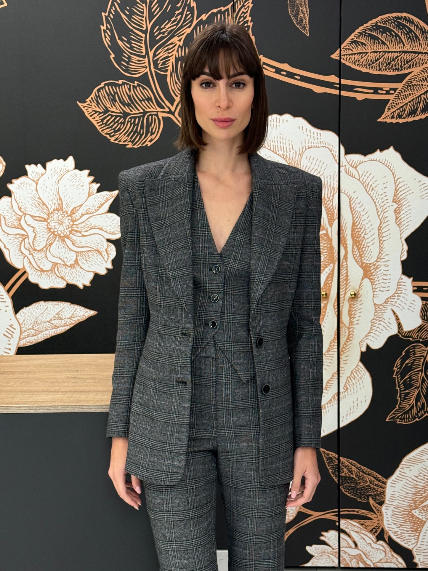 Giacca monopetto principe di Galles - Silence Limited