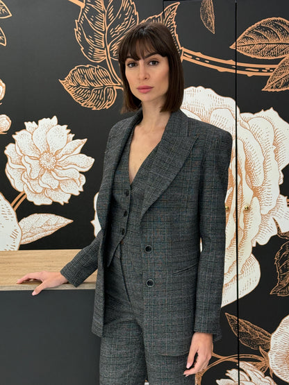 Giacca monopetto principe di Galles - Silence Limited