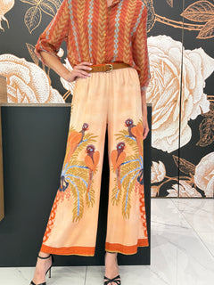 Pantalone fantasia pappagallo  - Haveone