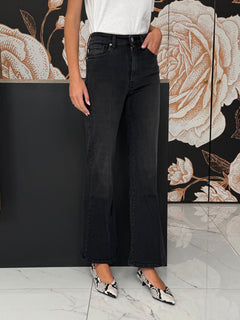Jeans flare modello Shanti nero - Vicolo